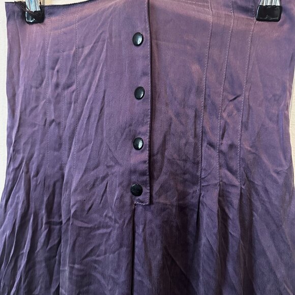 90s sue wong wide leg silk pants (set) - Picture 2 of 4